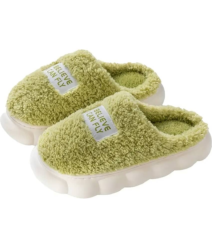 Infispace Orange Women's Toe Covered Flip Flop