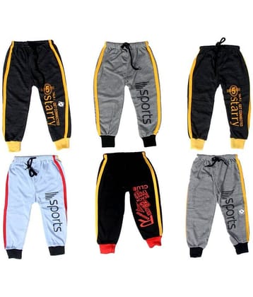 DIAMOND EXPORTER Pack of 6 Baby Boys Polyester Trackpant ( Multicolor )
