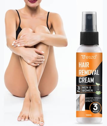 Treszo Natural Hair Removal Cream for Men & Women 100 ( Pack of 1 )