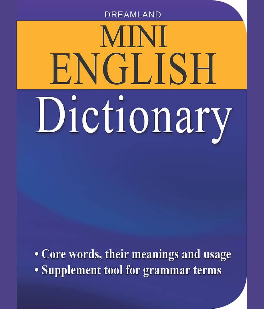 Mini English Dictionary - Reference Book