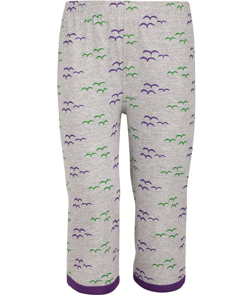 Sinimini Pack of 1 Girls Cotton Capris ( Multi )