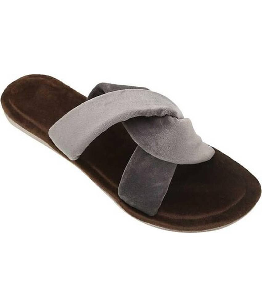 Anjaneya Creations Gray Flats