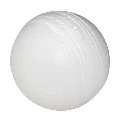 FAIRBIZPS Audible Heavy Plastic Cricket Balls - 40g White Training Balls for Indoor & Outdoor Practice | Pack of 6 for Drills & Matches for Blind and Low Vision