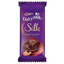 CADBURY DAIRYMILK SILK FRUIT NUT 55G