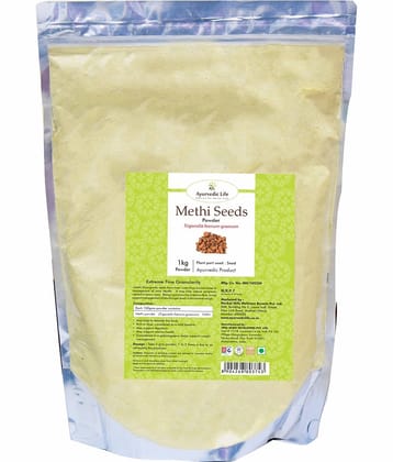 Ayurvedic Life Methi Seed Powder 1 Kg Pack of 1