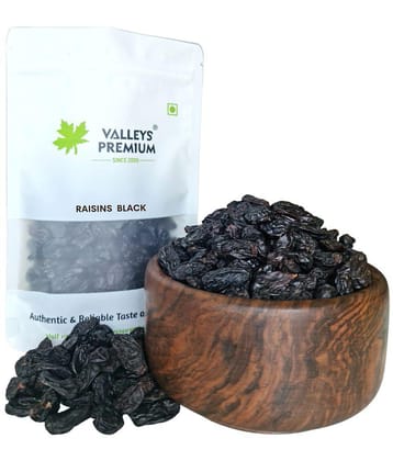 Valleys Premium Afghani Black Seedless Raisins 400 Grams