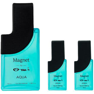Ossa Magnet Aqua Unisex EDP 100ml, 15ml And 15ml Long Lasting Perfume Combo For Men And Women (Pack Of 3) Ossa Magnet Aqua Unisex EDP 100ml, 15ml And 15ml Long Lasting Perfume Combo For Men And Women (Pack Of 3)