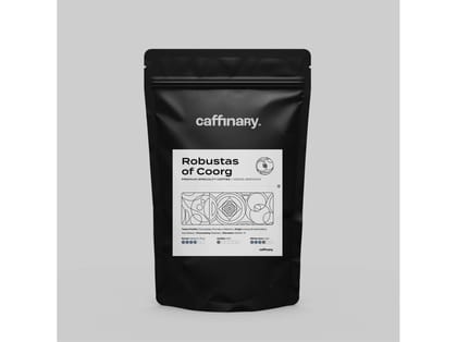 Robustas of Coorg - Roasted on 14/03 (Whole Beans ) - 50 Gram