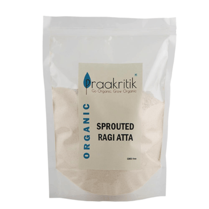 Praakritik Organic Sprouted Ragi Atta 500G