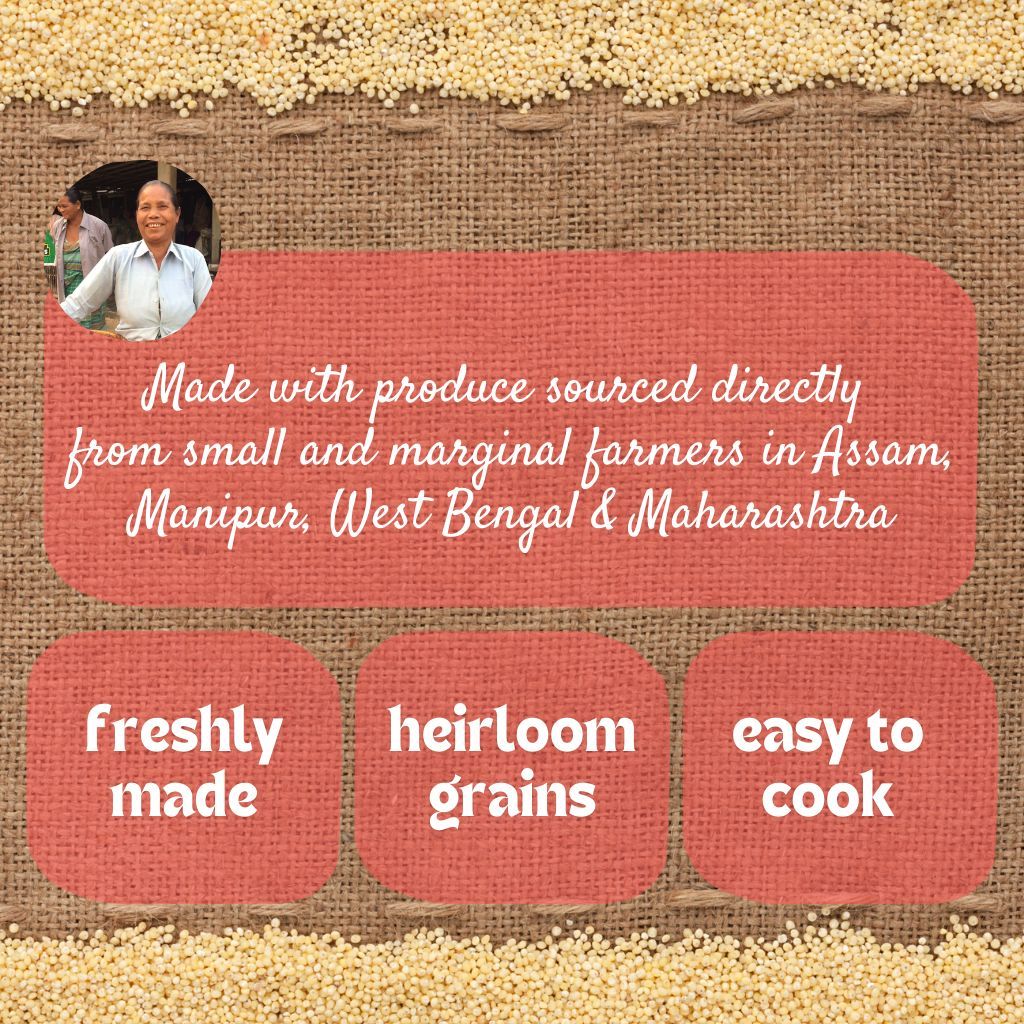 Jeera Rice Khichdi | Multigrain Porridge (400Gms Pack)