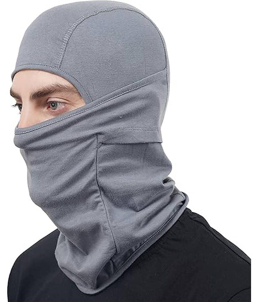 Bentag Silver Cotton Anti Pollution Mask ( Pack of 1 )