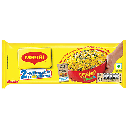MAGGI 2-Min Masala Instant Noodles, 420 g Pouch MAGGI 2-Min Masala Instant Noodles, 420 g Pouch