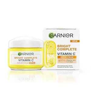 Garnier Bright Complete Vit C Spf40 Serum Cream 45 Gms