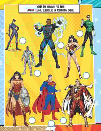Justice League Stickers Activity and Colouring Book [Paperback] Dreamland Publications