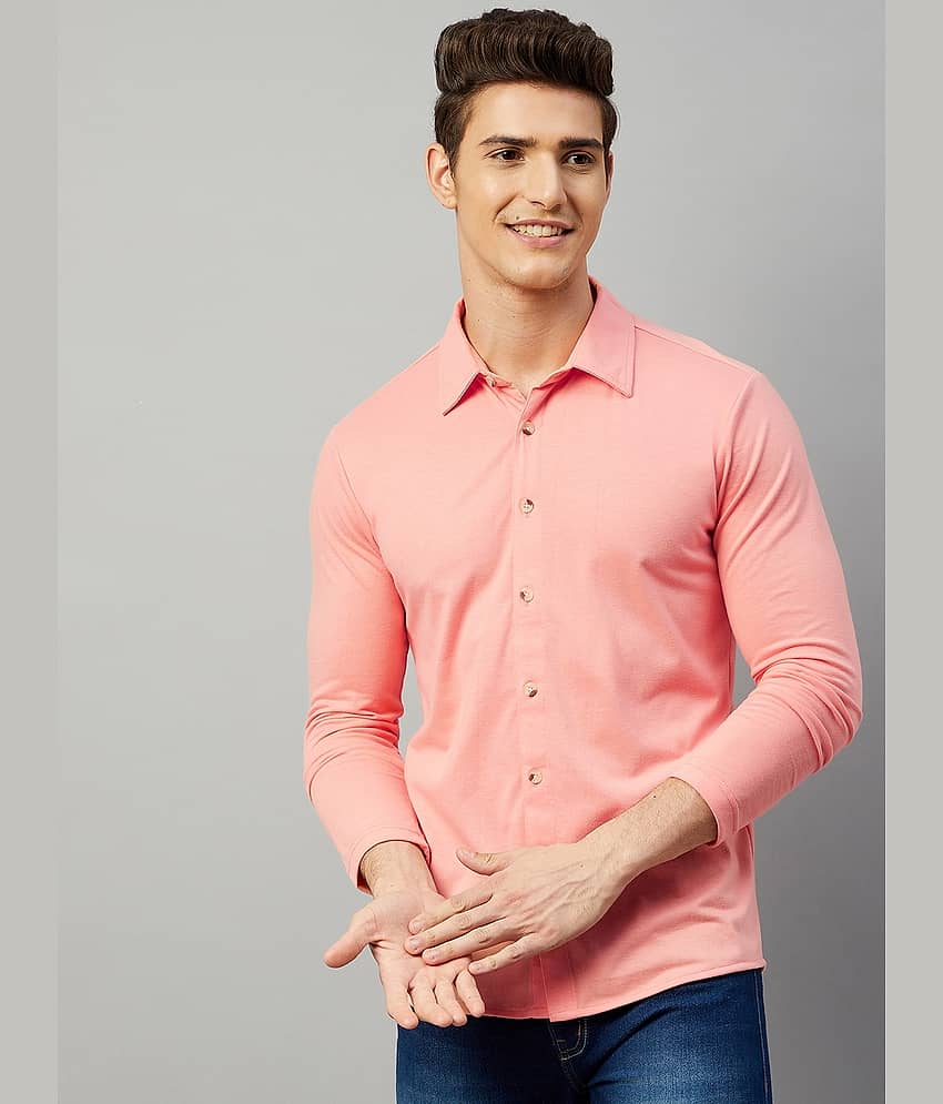 Gritstones - White Cotton Blend Regular Fit Men's Casual Shirt ( Pack of 1 )