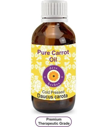 Deve Herbes Pure Carrot (Daucus carota) Carrier Oil 30 ml