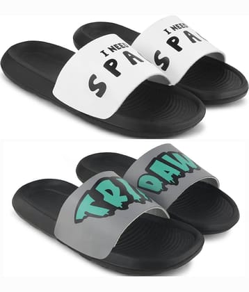 PERY PAO Multi Color Men's Slide Flip Flop