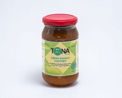 Tona Organic Green Mango Chutney, 450 gm