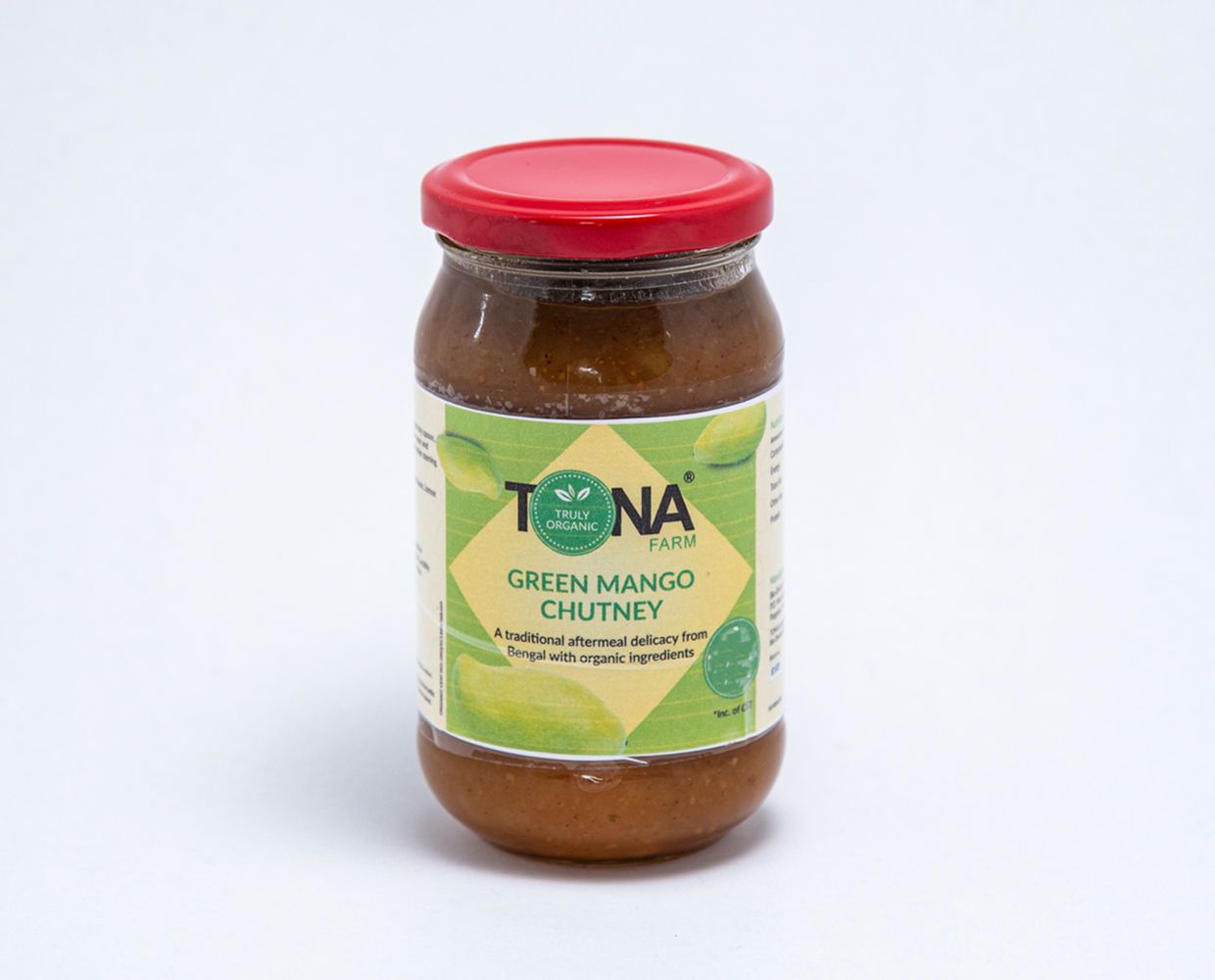 Tona Organic Green Mango Chutney, 450 gm