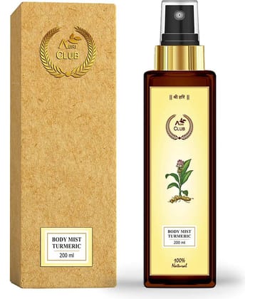 AGRI CLUB - Turmeric Body Mist For Men,Women 200 ml ( Pack of 1 )
