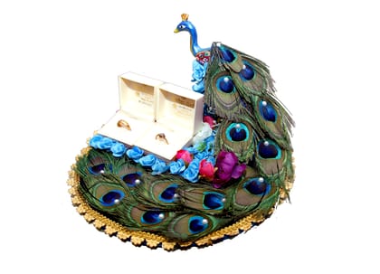 Peacock Ring Holder