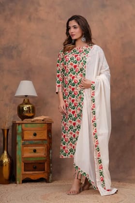 Stitched Cotton Sets Elegant Hand Block Printed Cotton Kurti Sets perfect for daily wear and festive occasions!Comfort fit | Soft breathable fabric | Beautiful hand block prints./