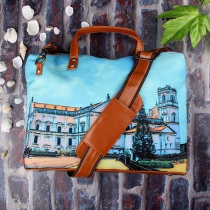 Tranquil Treasures Laptop Bag Blue