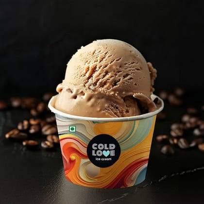 Coffee Lovers Coffee Ice Cream [1 Cup, 120 Ml]