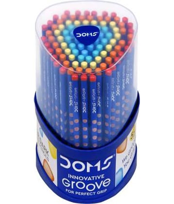 Doms Groove Pencil 100 Pcs Pack