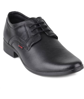 Red Chief Black Men's Derby Formal Shoes