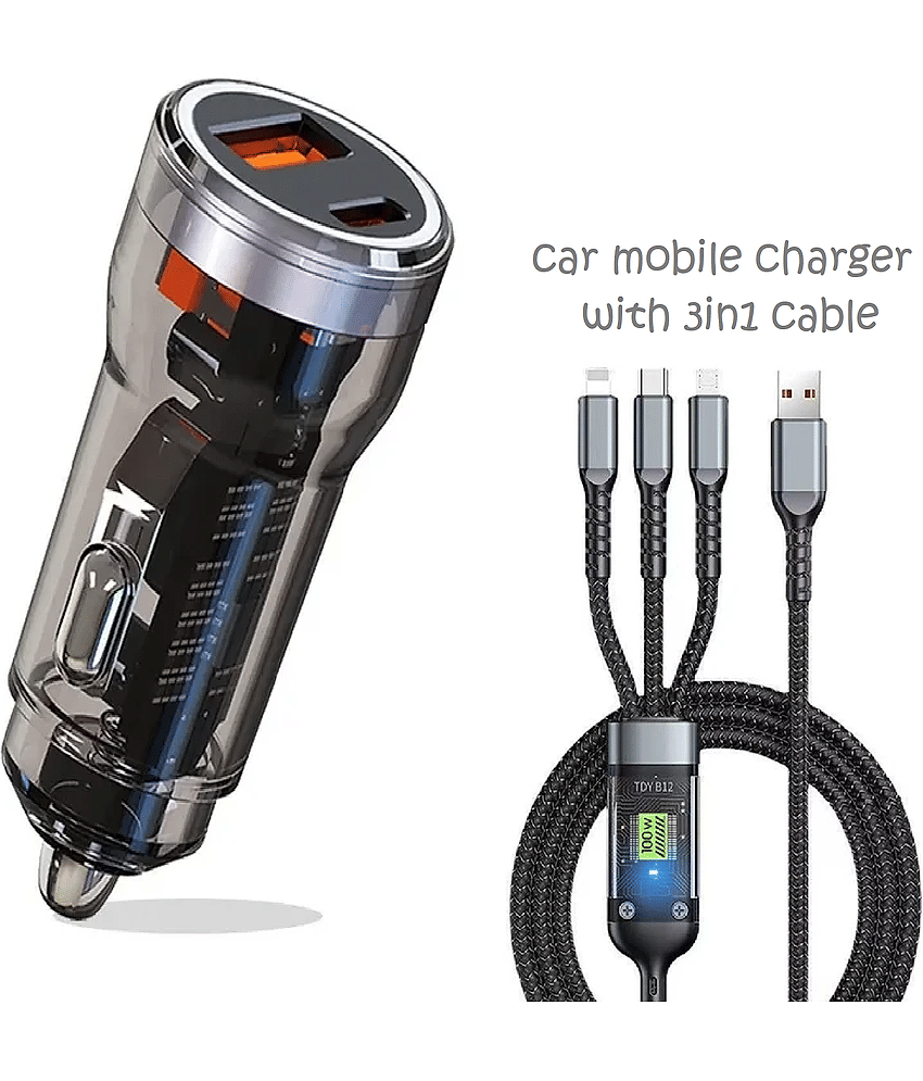 UniBoss Car Mobile Charger 40W Fast Charging Black