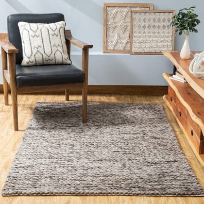 Brown Harmony Chunky Rug-3 ft. x 5 ft.