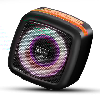 Walta Elite Dynamic We-130 Wireless Speaker Bluetooth 5.3V, Up to 6H Playback Time, Multi-Compatibility USB/AXU/Type-C Charging with RGB Light