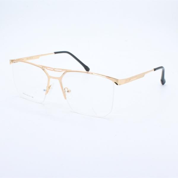 Lensoz Elite X Luxe Half Rim Rectangle Z - Medium - Golden