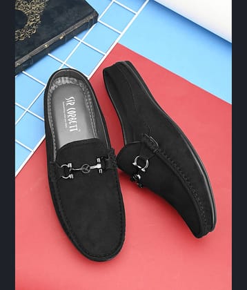 Sir Corbett Black Men's Slip on