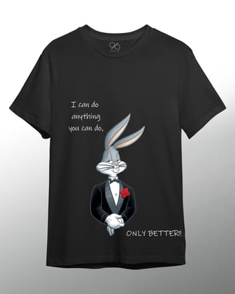 Bugs Bunny T-Shirt-Small / Black