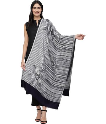 Anekaant - Navy Blue Synthetic Women's Stole ( Pack of 1 )