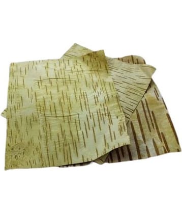 BHOJPATRA SHEETS/BETULA UTILIS Wooden Yantra (Pack of 5)