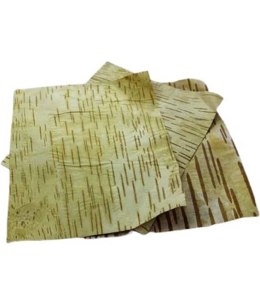 BHOJPATRA SHEETS/BETULA UTILIS Wooden Yantra (Pack of 5)
