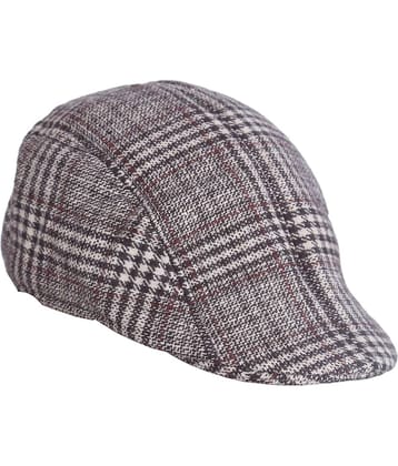 Zacharias Grey Woollen Men's Cap ( Pack of 1 )
