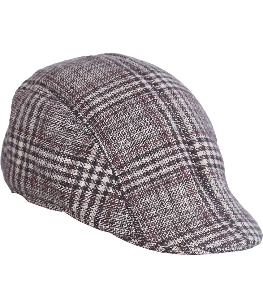 Zacharias Grey Woollen Men's Cap ( Pack of 1 )