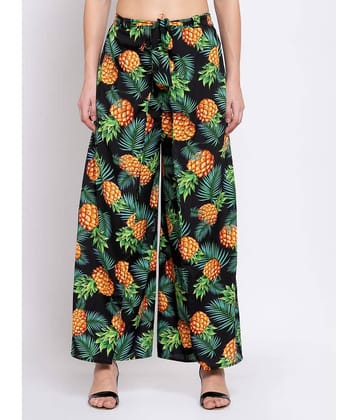 Klotthe Multicolor Cotton Straight Women's Palazzos ( Pack of 1 )