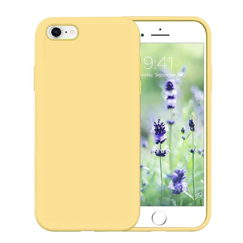 LIRAMARK Liquid Silicone Soft Back Cover Case for Apple iPhone 6 Plus / 6S Plus