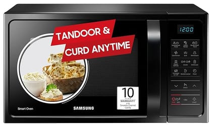 Samsung 28 L, Convection Microwave Oven with Curd Making(MC28A5013AK/TL, Black, 10 Yr warranty)