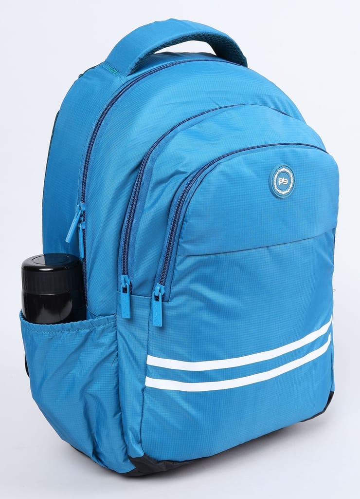 PB Pearlbags FLAUNT 25L Solid Casual Backpack,3 Compartment,Premium Fabric,Water Resistant Anti Theft,School & College Bag for Boys and Girls,Office & Travel Bag for Men and Women,48X31X17 Cms