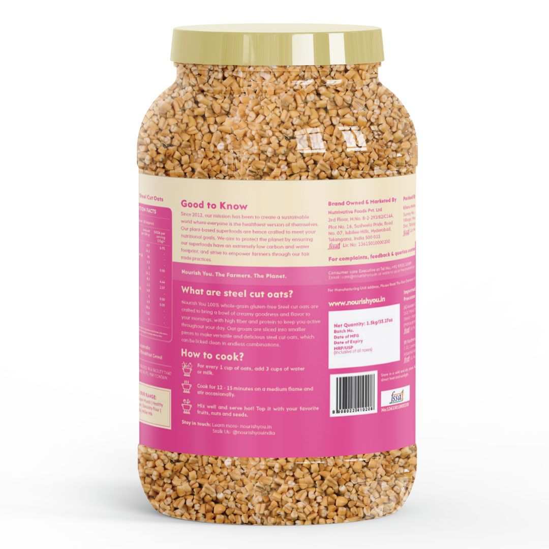 nourish you Steel Cut Oats