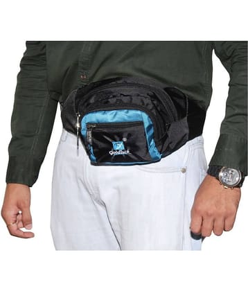 Goodluck Polyester Black Waist Pouch