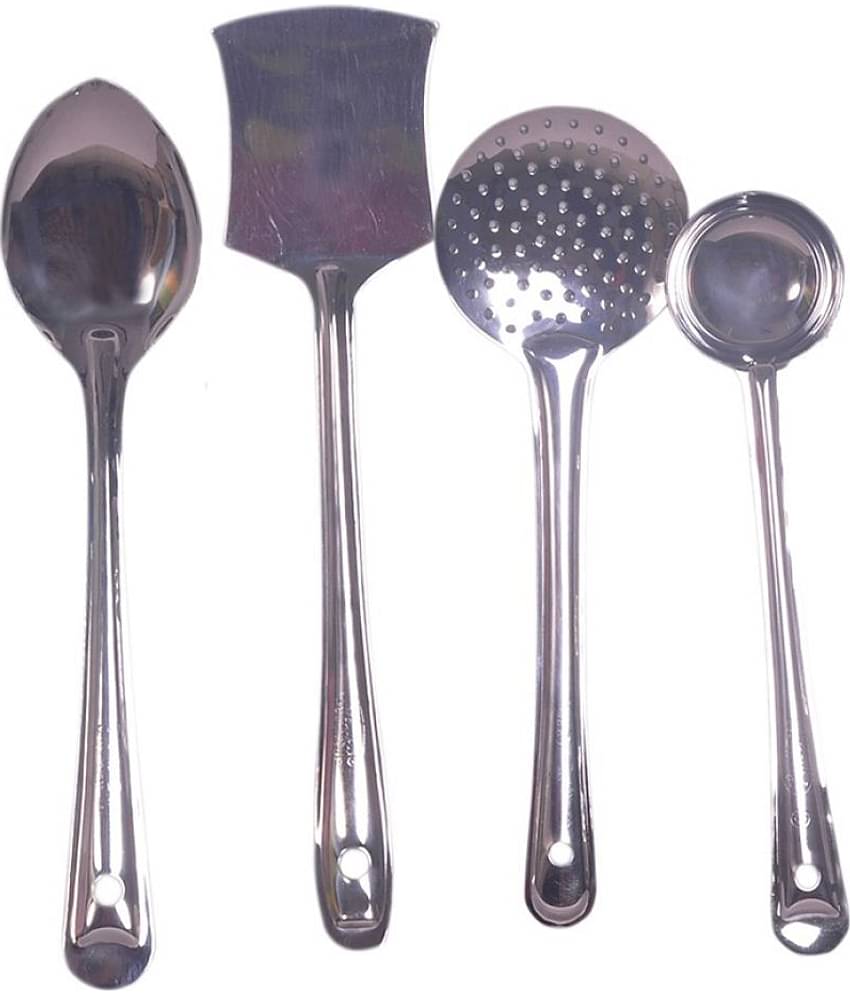 Dynore Stainless steel 4 Pcs Kitchen Serving Tools