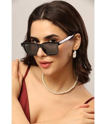 RESIST EYEWEAR Black Square Sunglasses ( Pack of 1 )