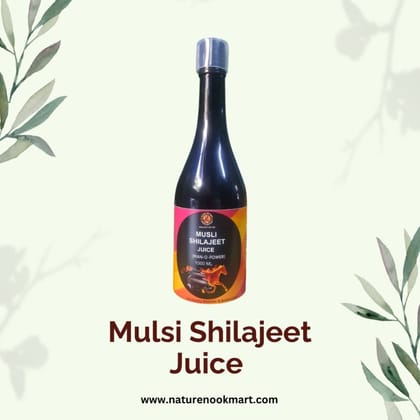 Mulsi Shilajeet Juice Boosts Energy and Stamina 1000 ML